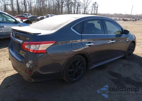 2013 Nissan Sentra Sr from USA, damaged, VIN 3N1AB7APXDL611815